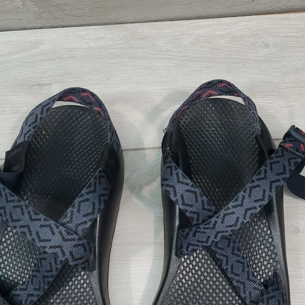 Chaco Mens Classic Z/2 Outdoor Hiking Stepped Navy  Sandals shoes sz 10